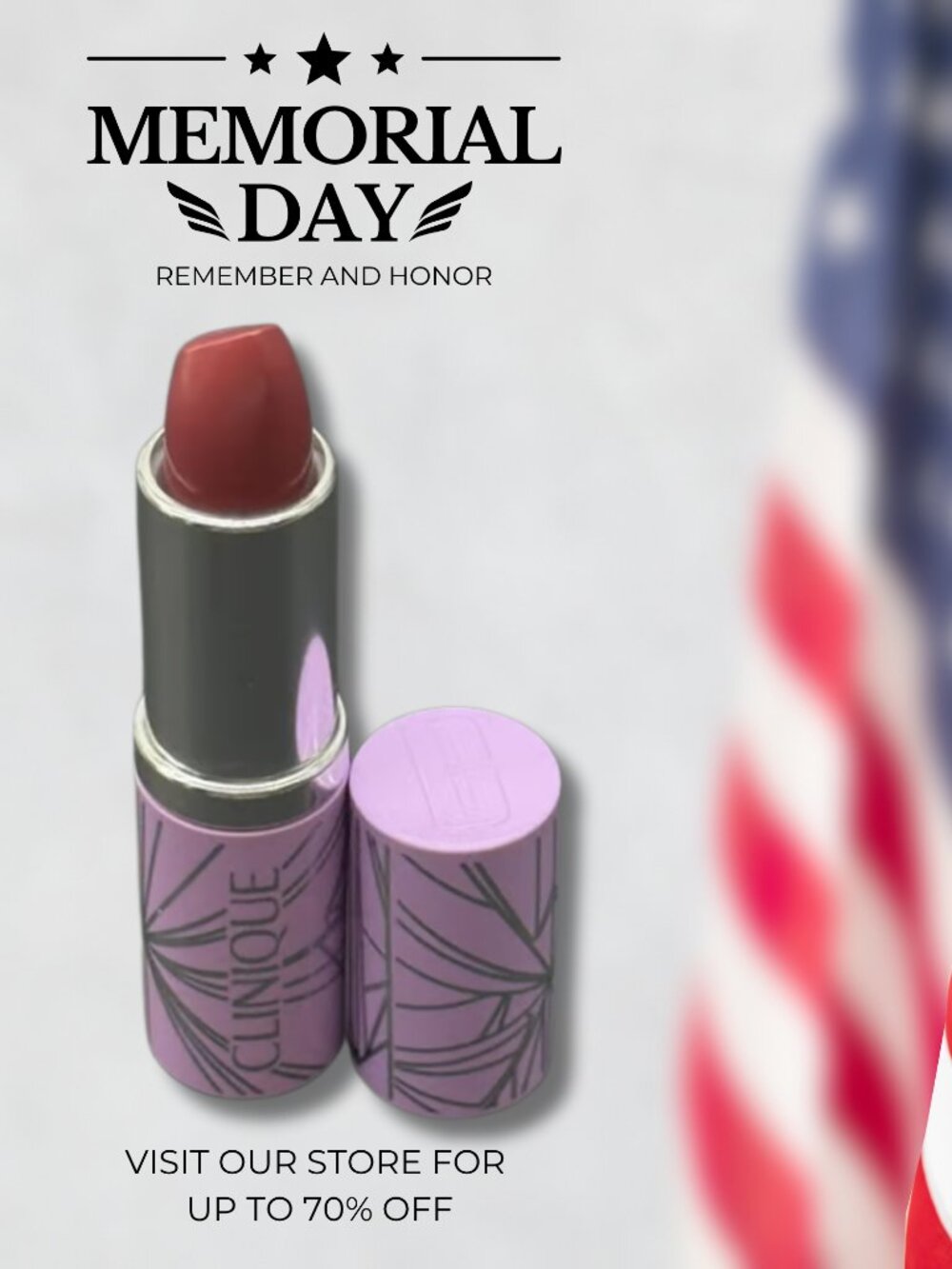 Clinique Pop Lip Colour + Primer Rouge Intense + Base 14 plum pop